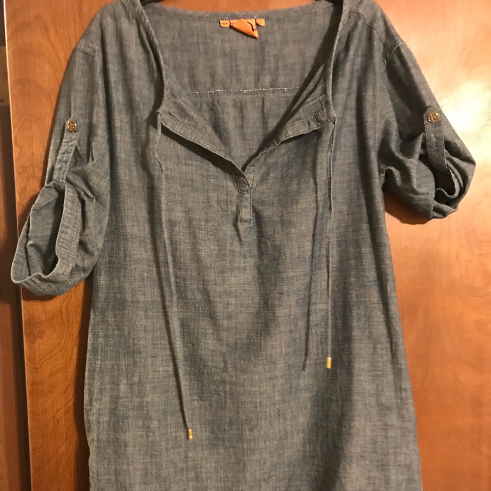 Tory Burch Jean shirt dress